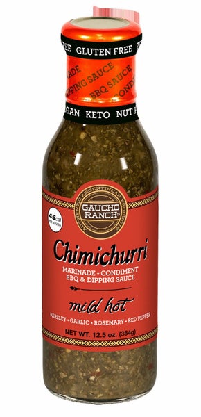6-PACK OF Gaucho Ranch Chimichurri Hot Flavor, Cordoba Foods