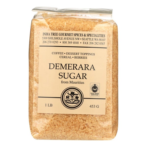 6-PACK OF SUGAR GRANULATED DEMERARA SUGAR