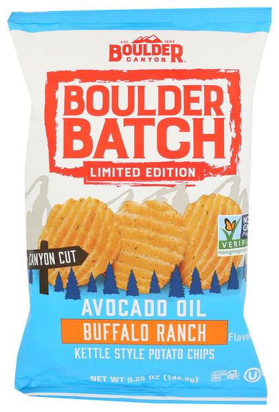 12-PACK OF Snack Chip Boulder Canyon 5.25 oz