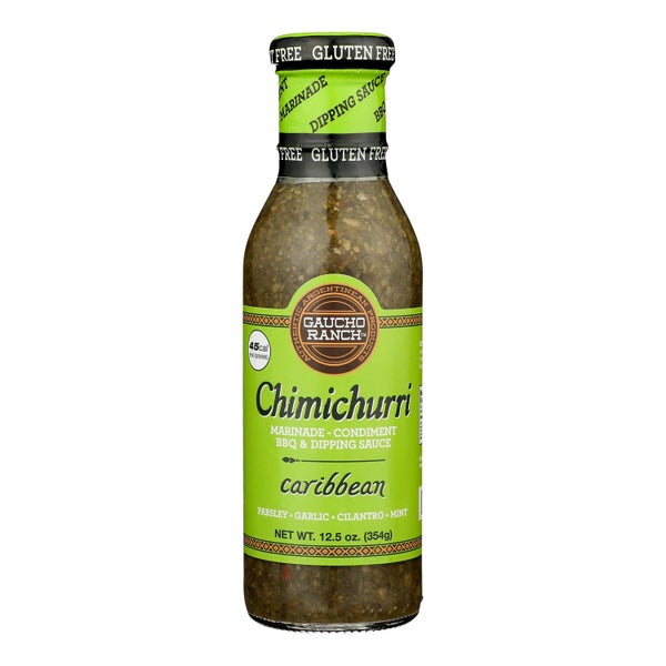 6-PACK OF Sauce Chimichurri Caribbean Dressing Gaucho Ranch 12.5 fz
