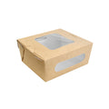 4-PACK OF BOX FOOD PAPR SALD W/2WINDOW