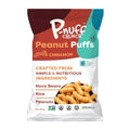 15-PACK OF Snack Puff Vegan Protein Cinnamon P-nuff Crunch