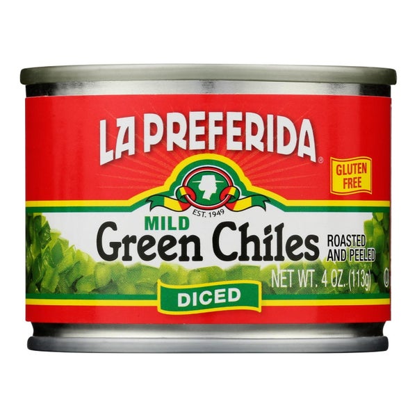 24-PACK OF CHILI GREEN DICED