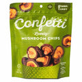 12-PACK OF Mushroom Dried Chips Lovely Green, Curry Confetti Snacks