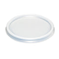 10-PACK OF LID PLAS NO-VENT CLR 4-6OZ F