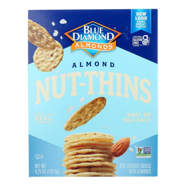 12-PACK OF CRACKER NUT SEA SALT NUT THIN