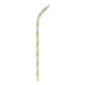 8-PACK OF STRAW PAPR GRN/S FLEX WRP 7.75