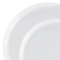120-PACK OF Plate Set Disp. Round Dinnerware
