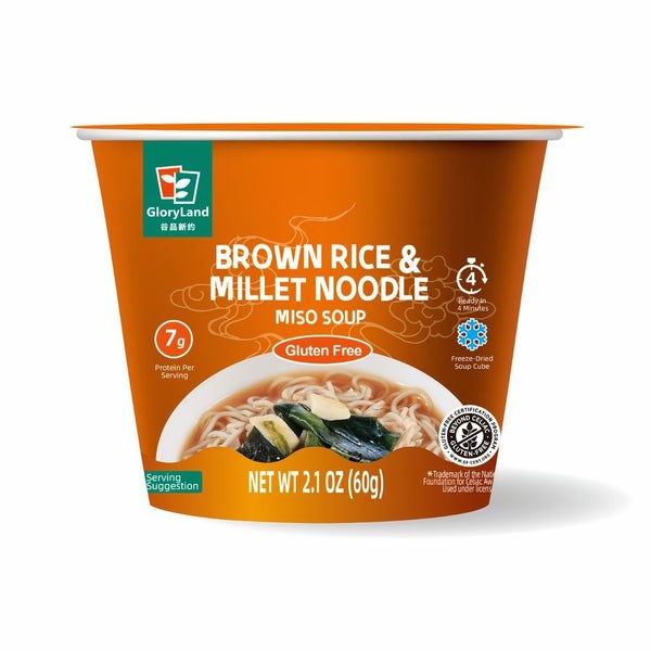 6-PACK OF Soup Miso, Brown Rice and Millet, GloryLand Food USA
