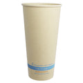 1000-PACK OF Cup Cold 22 oz Squat World Centric Compostable NoTree Paper Cold Cups | 1000 count