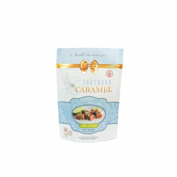 12-PACK OF Candy Caramel Lime Salted Sm Southern Caramel
