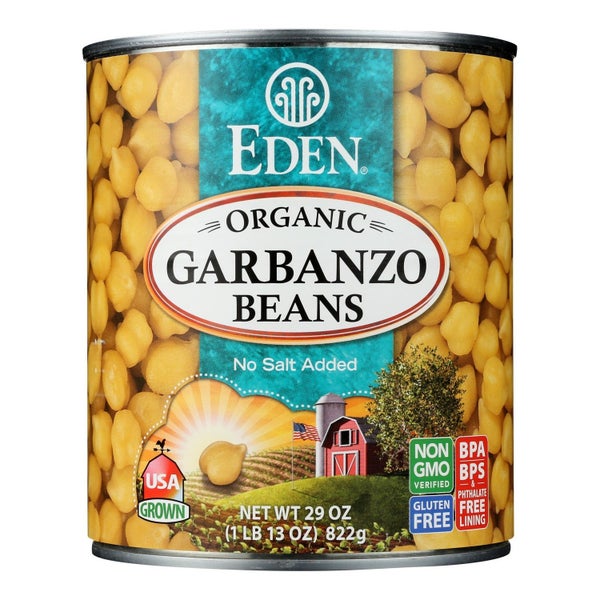 12-PACK OF BEAN GARBANZO ORGANIC