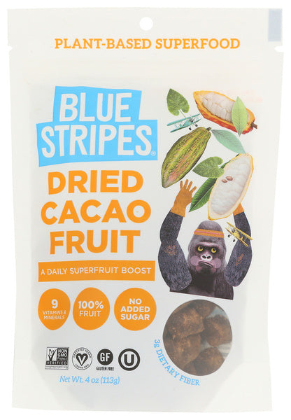 6-PACK OF Snack Fruit Blue Stripes 3.2 oz