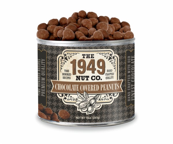 12-PACK OF Peanuts Choc Covered (ships Oct thru Mar) 1949 Nut Company