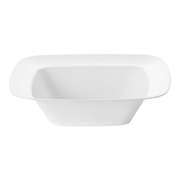 24-PACK OF Bowl Plastic 5 oz White Rounded Square
