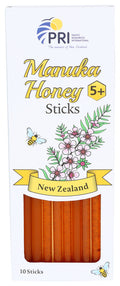 6-PACK OF Honey Sticks Manuka 10pk, Pacific Resources International