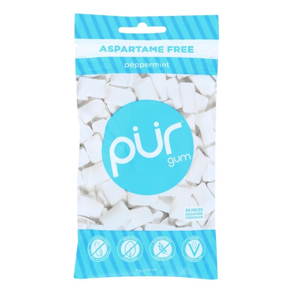 12-PACK OF GUM PEPPERMINT
