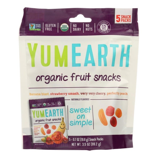 60-PACK OF SNACK FRUIT ORGANIC