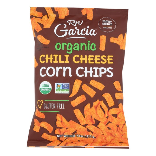12-PACK OF Chip Corn Chili Cheese R. W. Garcia 7.5 oz