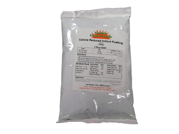 6-PACK OF PUDDING MIX CHOC INST RD CAL