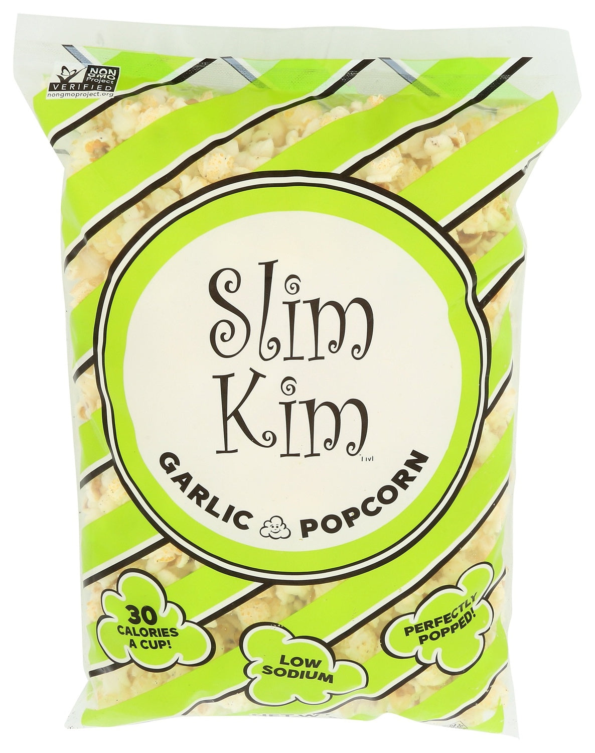 8-PACK OF SNACK POPCORN GARLIC