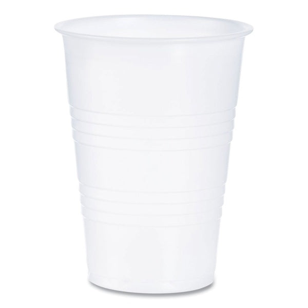 2500-PACK OF Cup Cold Dart Y10 10 oz. Translucent High-Impact Polystyrene Cold Cups - 25 Sleeves per Carton for All Your Beverage Needs