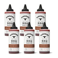 6-PACK OF Sauce Bbq Roasted Garlic Squeeze Kinders 15.5 fz