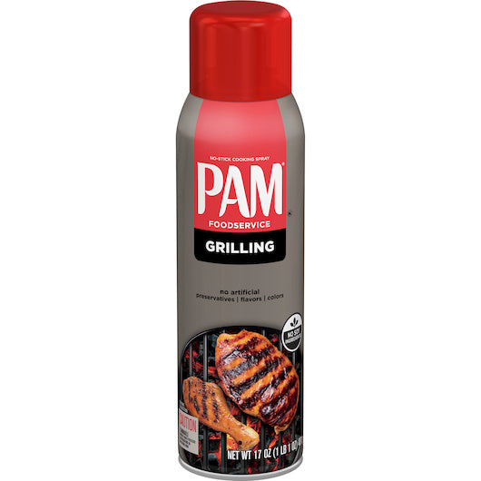 6-PACK OF Grill Non Stick Spray Pam, 6 - 17 OZ