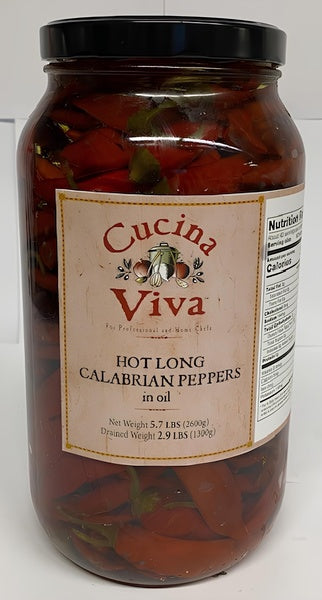 2-PACK OF PEPPER HOT CALABRESE IN OIL