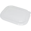 400-PACK OF CONTAINER TAKEOUT World Centric Compostable PLA Flat Lids for 8.7 x 6.7 Fiber To-Go Boxes | 400 count