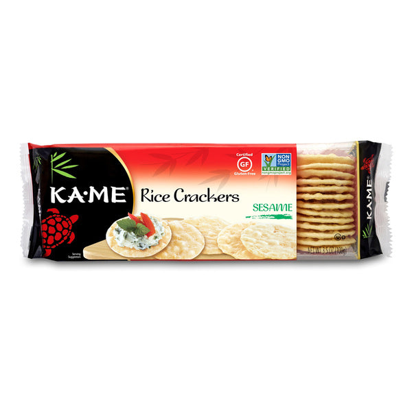 12-PACK OF CRACKER RICE SESAME