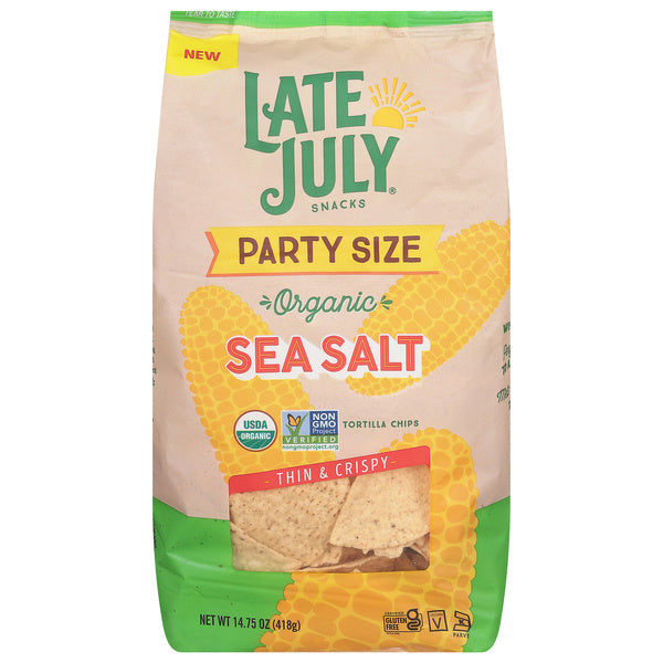 9-PACK OF CHIP TORTILLA SEA SALT, PARTY SIZE