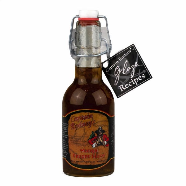 6-PACK OF Sauce Mango Pepper Glaze Captain Rodney's, Bell Buckle Country Store