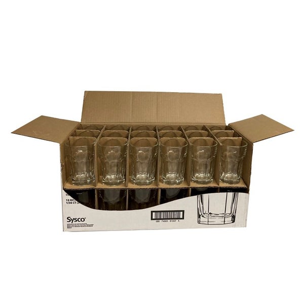 12 OZ-PACK OF GLASS BEVERAGE GBRLTR DURTF