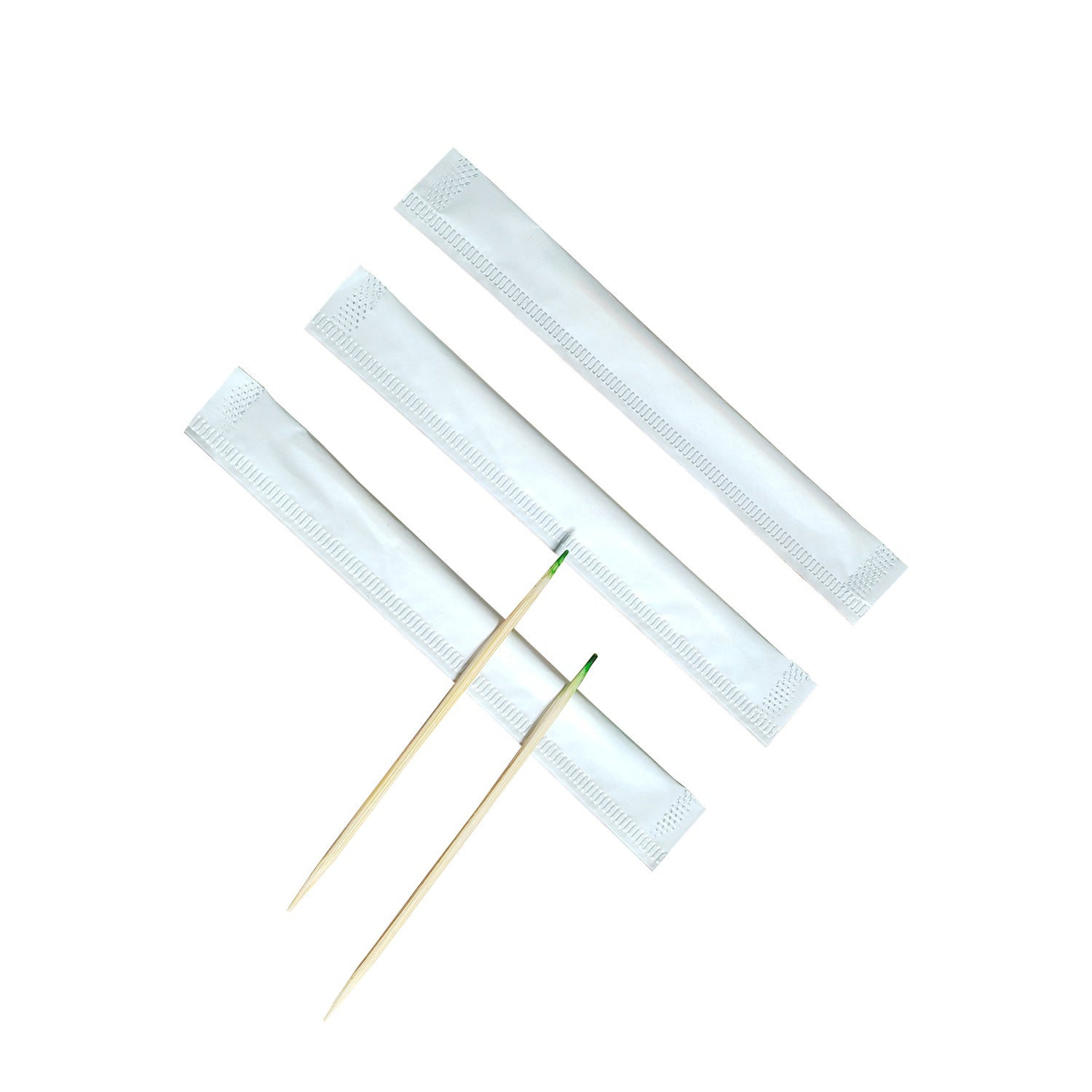 12-PACK OF Toothpick Mint Paper Wrapped Bamboo Disposable 2.5“