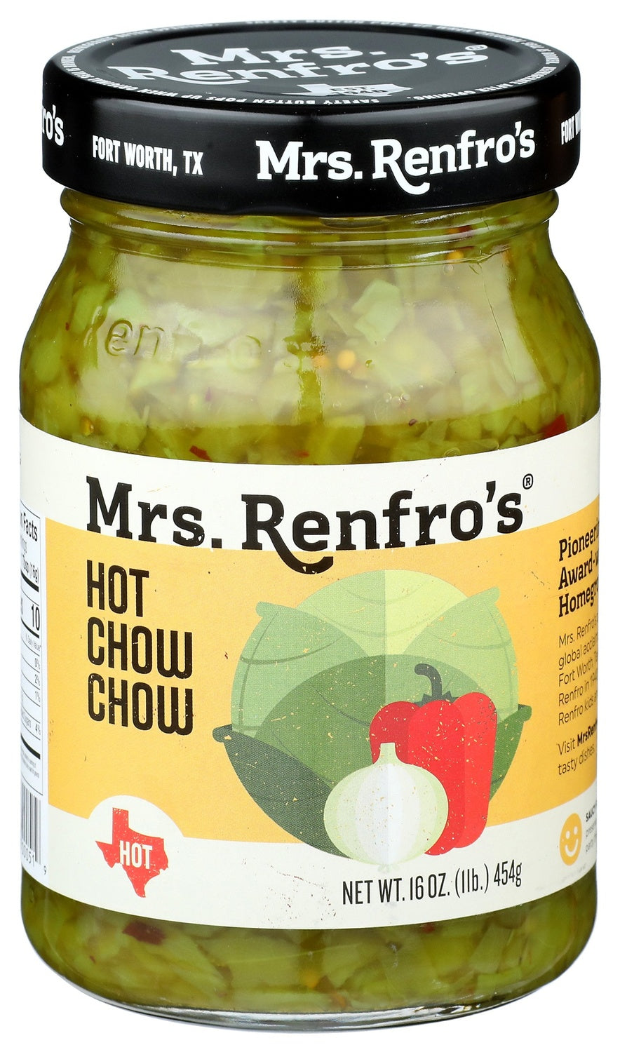 6-PACK OF RELISH HOT CHOW CHOW