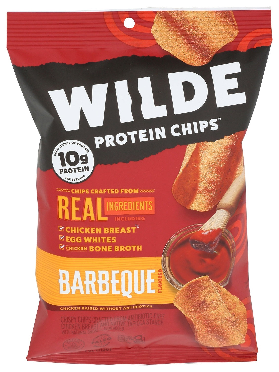 12-PACK OF SNACK CHIP PROTEIN, BARBEQUE