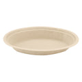300-PACK OF BOWL OVAL COMPOSTABLE MOLDED FIBER 28 OZ DISPOSABLE