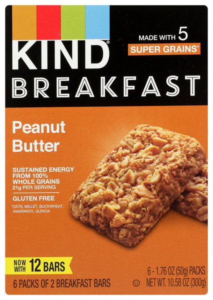 5-PACK OF Breakfast Bar Kind 10.58 oz