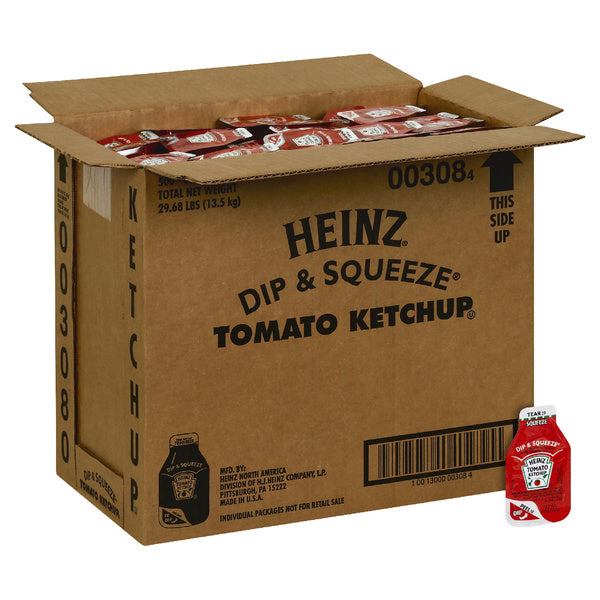 500-PACK OF KETCHUP CUP DIP & SQUEEZE
