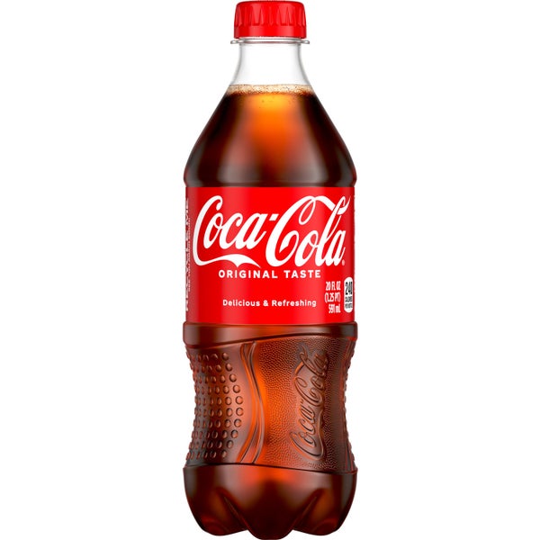 24- PACK OF SODA COKE CLS CONTOUR TRAY PK