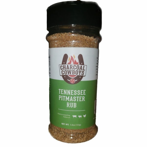 12-PACK OF Seasoning Rub Tennessee Pitmaster, Charcoal Cowboys BBQ