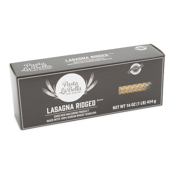 12-PACK OF PASTA LASAGNA RIDGED 10 IN