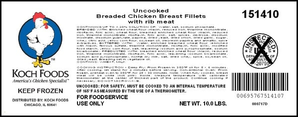 4OZ-PACK OF CHICKEN BRST BRD FILLET