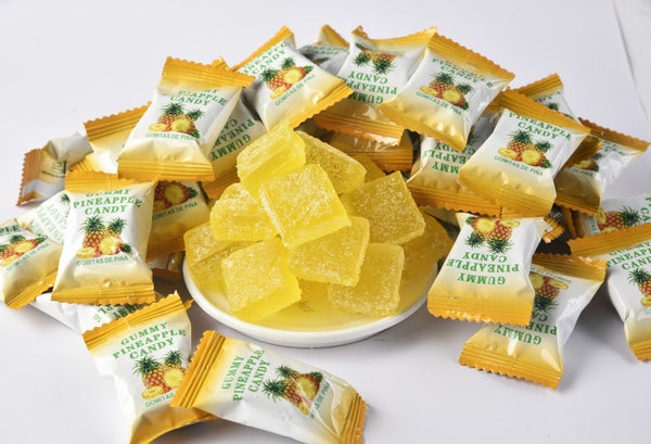 46-PACK OF Candy Gummy, Pineapple GT, New Midori Trading