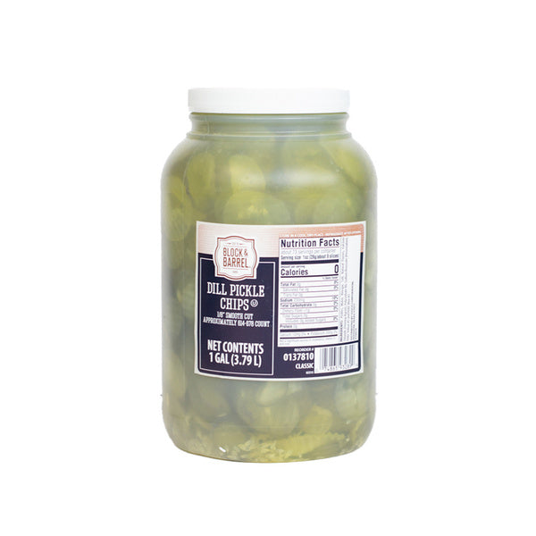 4-PACK OF PICKLE DILL SLI 1/8 SC 650 CT