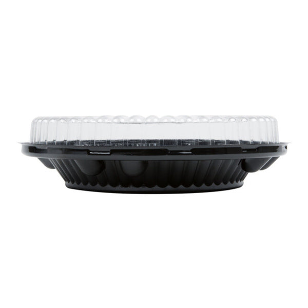 160-PACK OF 10" Plastic Pie Container with Low Dome Lid
