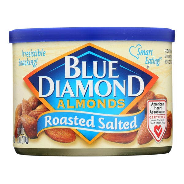 12-PACK OF Almond Roasted Light Salt Tin