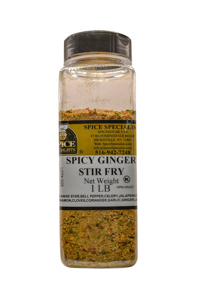 12-PACK OF Spicy Ginger Stir-Fry - 12 Pack of 1 lb. Containers
