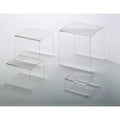 1 EA-PACK OF RISER ACRYLIC SET CLR 8